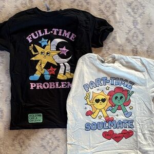 Fall Out Boy | Graphic T-Shirts Set - Black and White | Size M